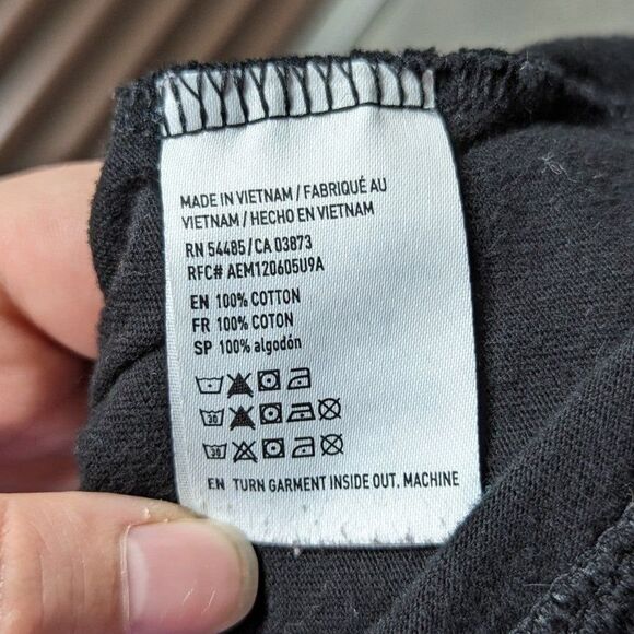 American Eagle Outfitters x Maui and Sons XL Black Logo Hoodie w Front Pocket - Picture 7 of 7